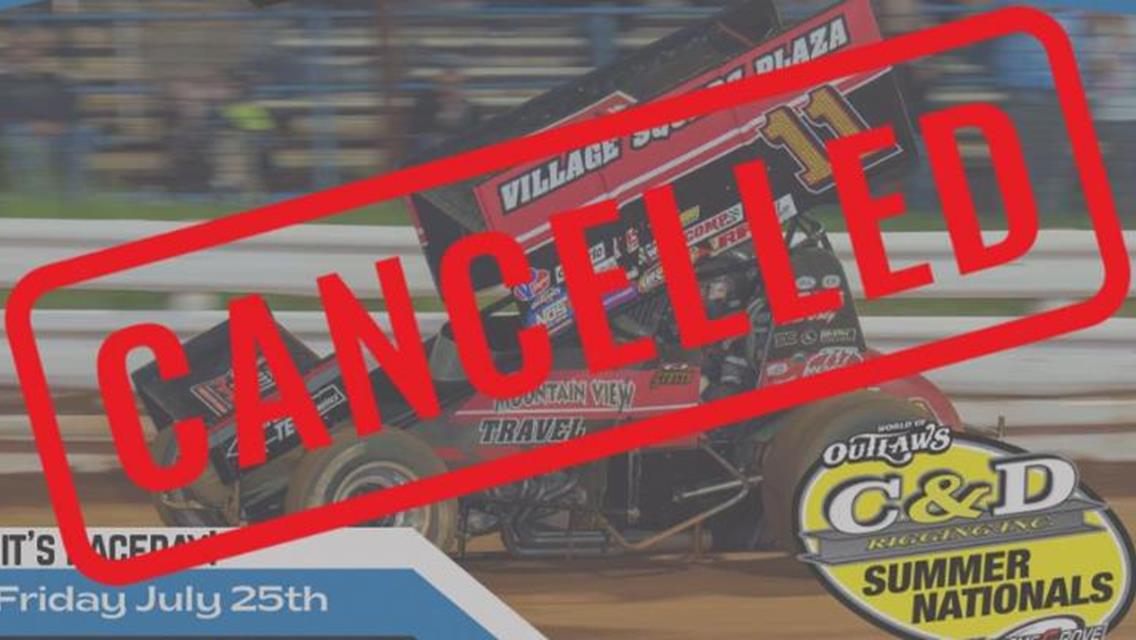 Starting Time Moved To 6:30 For Saturday Williams Grove Summer Nationals