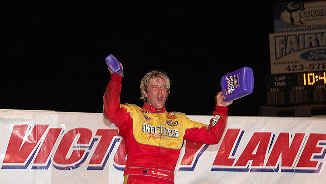 McCreadie Back in Series Victory Lane with $20,000 Scorcher 100 win at Volunteer Speedway