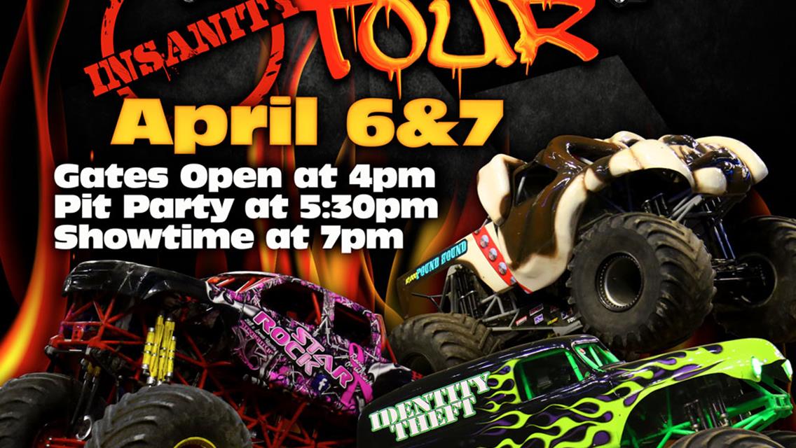 Monster Trucks Douglas County Fairgrounds April 6 &amp; 7