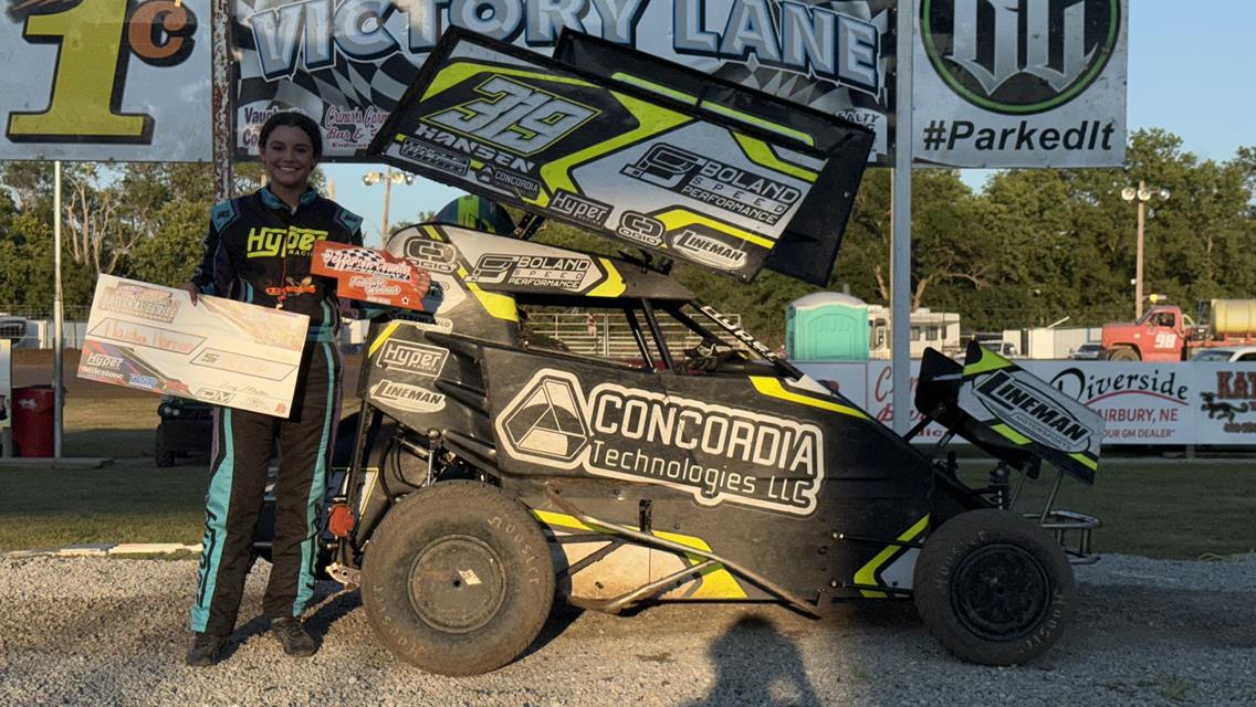 Hansen, Pipe, Roberts, and Kalkwarf Win Friday Night Prelim Features at Jefferson County Speedway!
