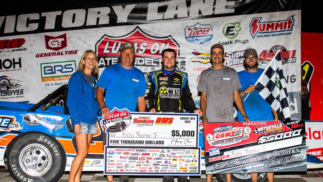 Ricky Thornton Jr. Wins COMP Cams Topless 100 Prelim on Friday Night