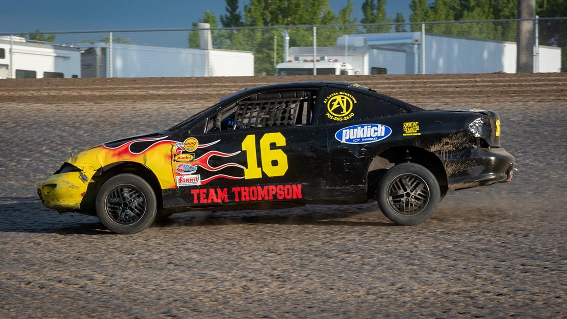 THOMPSON DOMINATES FOR FIRST CAREER VICTORY