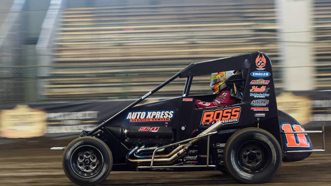 Andrew Felker Charges Through C &amp; B-Mains to Narrowly Miss Chili Bowl Feature!
