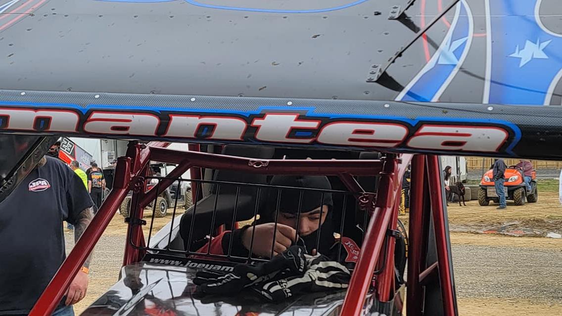 Amantea Learns Throughout Challenging Sprint Car Season Debut