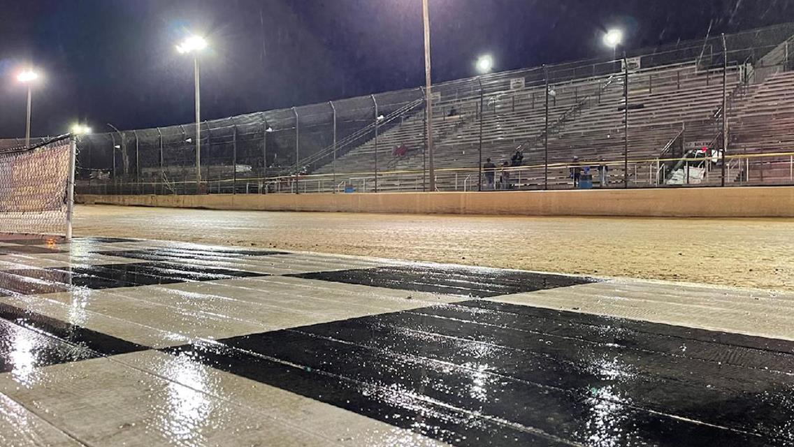 Rain Showers Force Postponement of Friday&#39;s Sunshine Nationals Features at Volusia Speedway Park