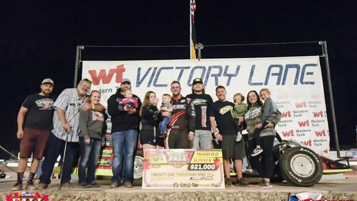 Jake O&#39;Neil dominates Fall Nationals at Vado Speedway Park