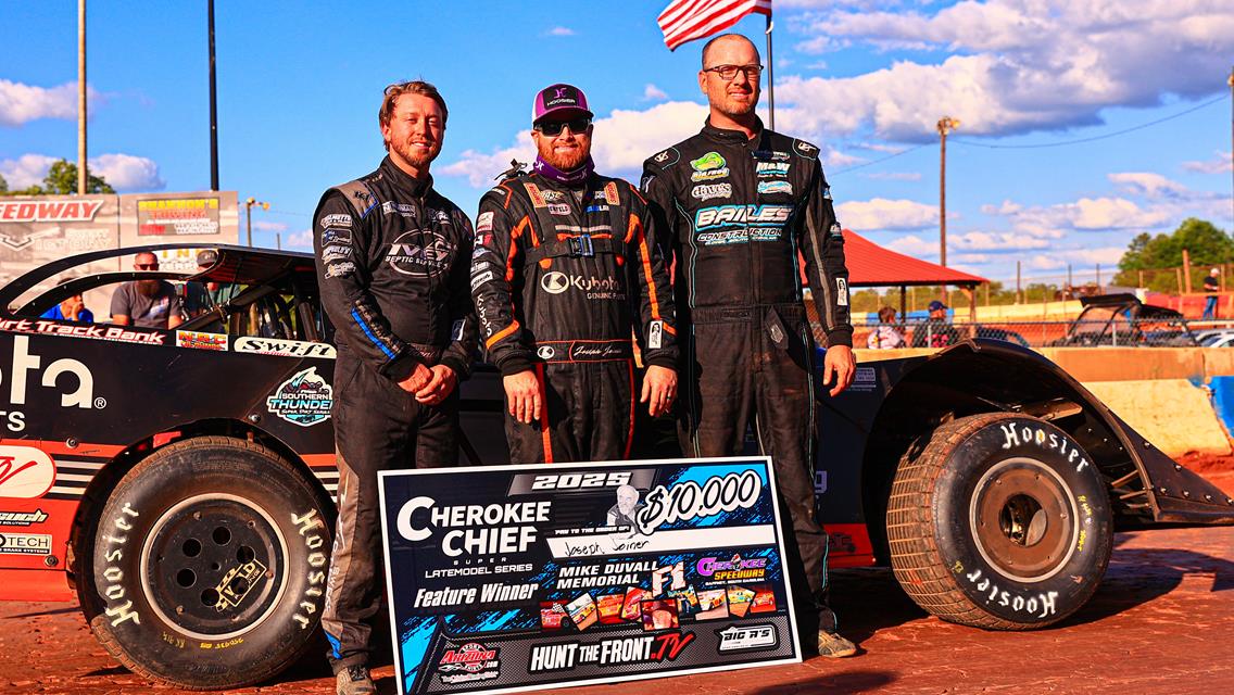 Cherokee Speedway (Gaffney, SC) – Cherokee Chief Super Late Model Series – Mike Duvall Memorial – May 4th, 2025. (ZSK Photography)