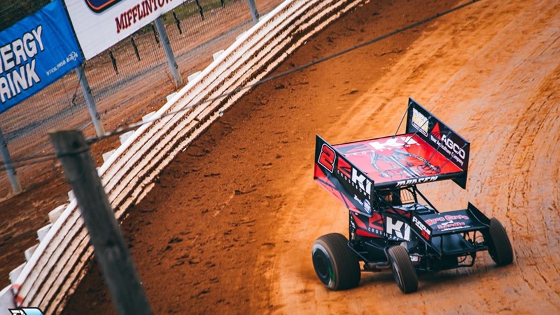 Kerry Madsen Sets World of Outlaws Quick Time Before Rain Washes Out Nittany Showdown Finale