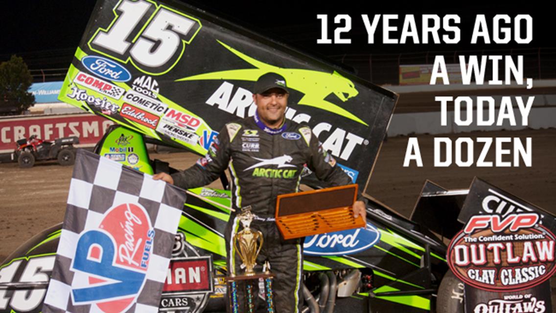 Schatz Scores Win 12 on Return to The Dirt Oval, Where He Won 12 Years Ago