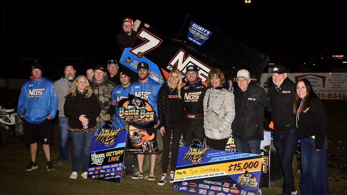 SUNSHINE&#39;S STATE: Tyler Courtney Tops Tremendous &quot;Battle at the Bay&quot; Finale for First High Limit Win