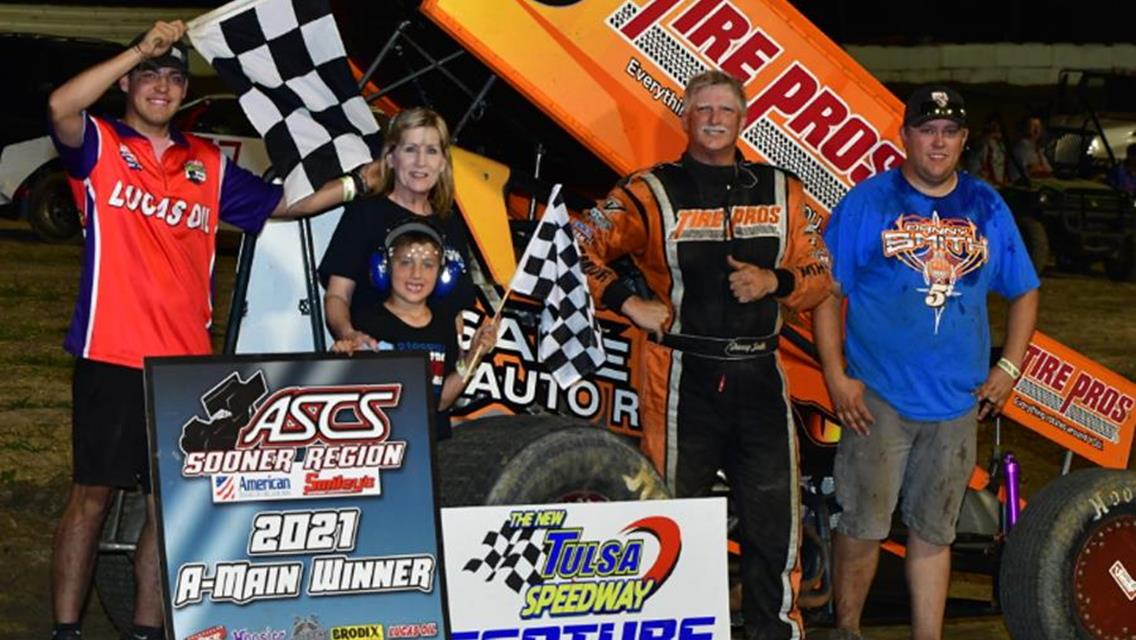 Danny Smith Wins ASCS Sooner Debut At The New Tulsa Speedway