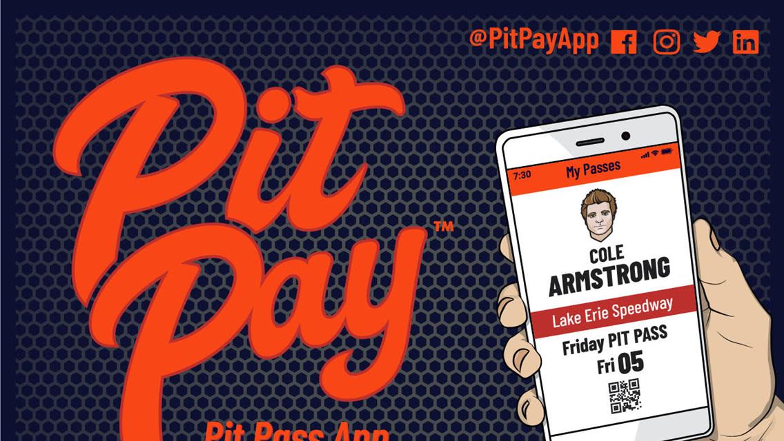 PIT PAY APP TO OFFER HALFWAY BONUS TO LEADER OF LAP 125 IN THE RACE OF CHAMPIONS 250