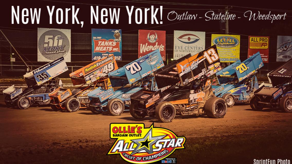 All Stars will invade New York for three events in three days