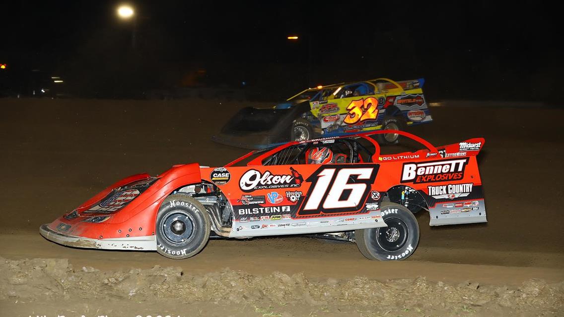 Maquoketa Speedway (Maquoketa, IA) – World of Outlaws – Hawkeye 100 – August 16th-17th, 2024. (Mike Ruefer Photos)