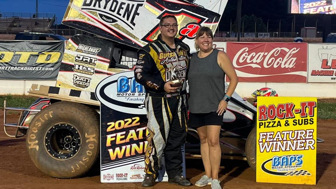 Chase Gutshall Wins 2nd Super Sportsman Feature in 2022 at BAPS