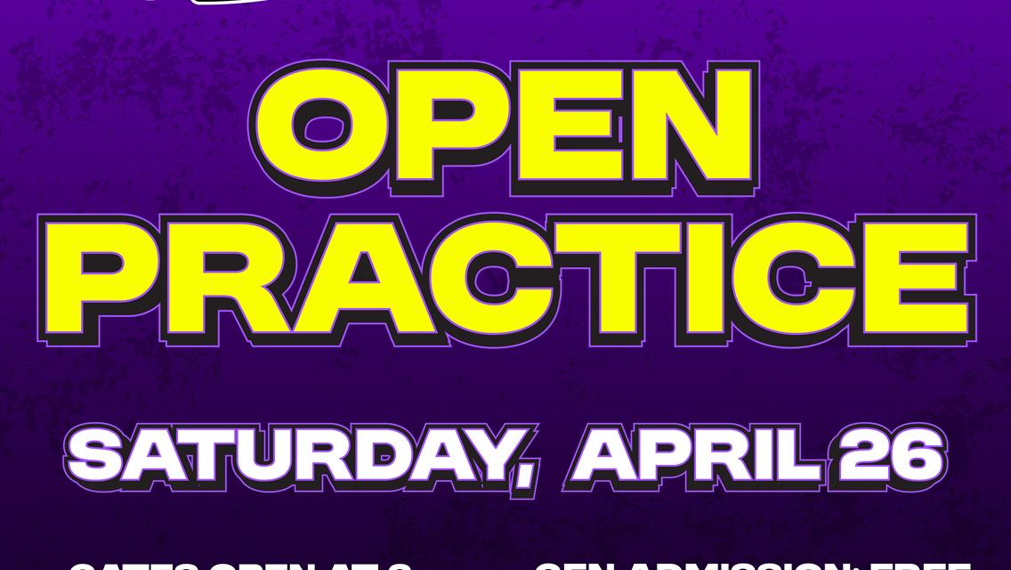 Open Practice Night Announced