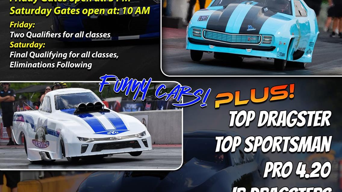 The Fall Smack down at Flying H Drag Strip is almost here - September 19th &amp; 20th!