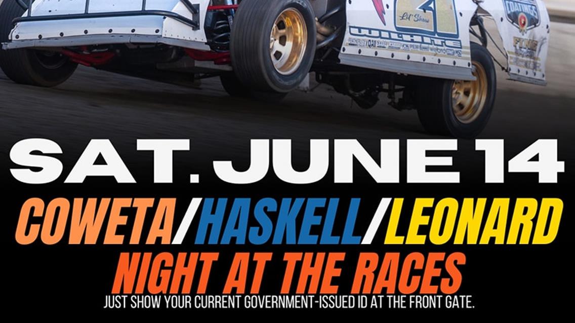 Free Admission This Saturday For Coweta, Haskell, and Leonard