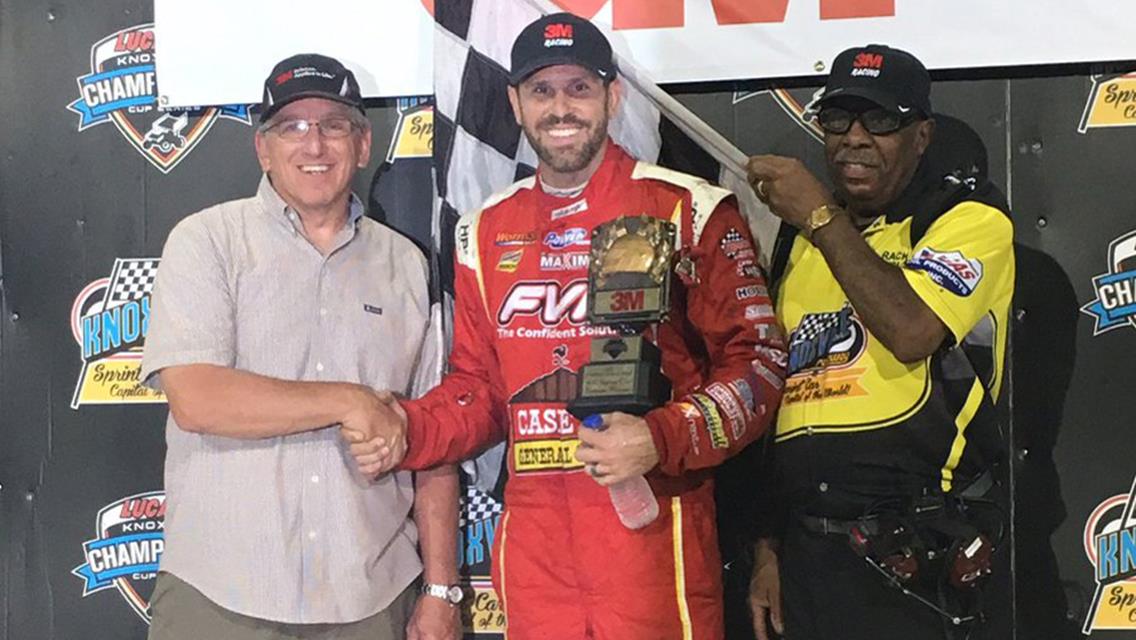 Brown returns to Knoxville victory lane