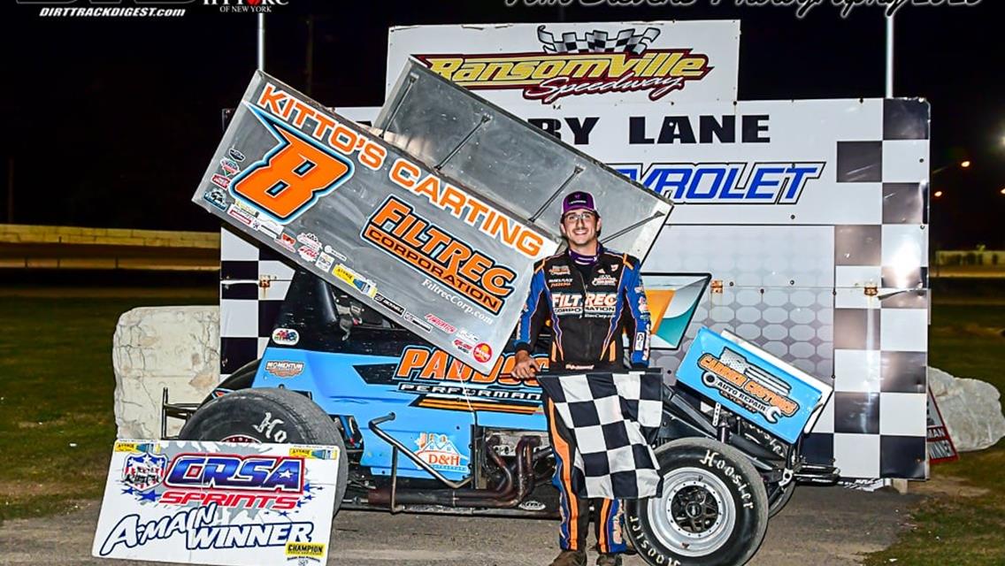 Jimmy Grant Wins John Susice Memorial; Dillon Paddock Scores CRSA Sprint Win at Ransomville