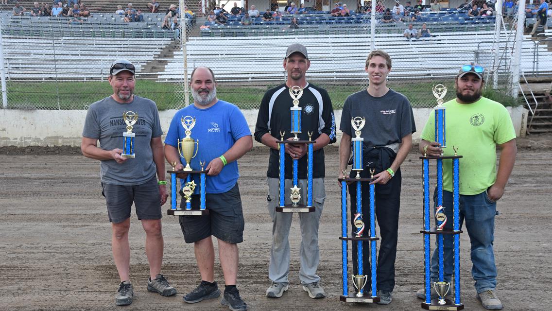 2025 Black Hills Speedway Point Trophy Winners!