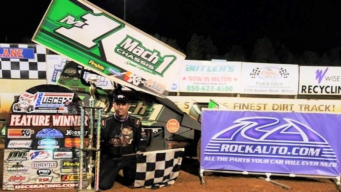 Mark Smith charges to Winter Heat Series Round #5 win Southern Raceway on Saturday