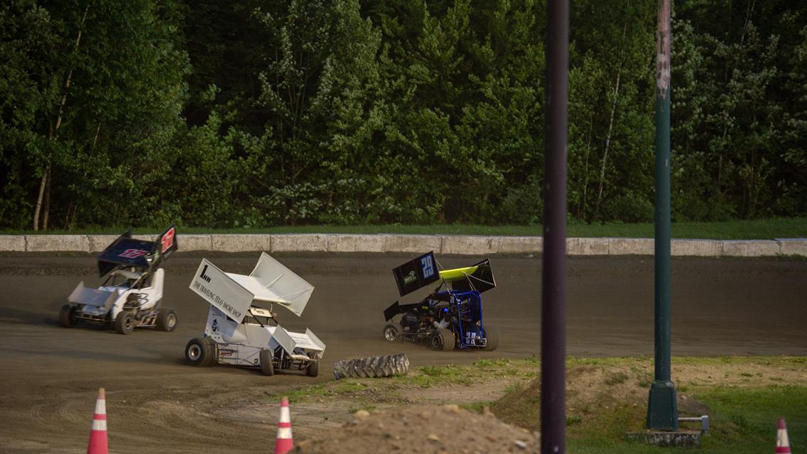 Granite State Micro Sprints Tear Up Legion Speedway!