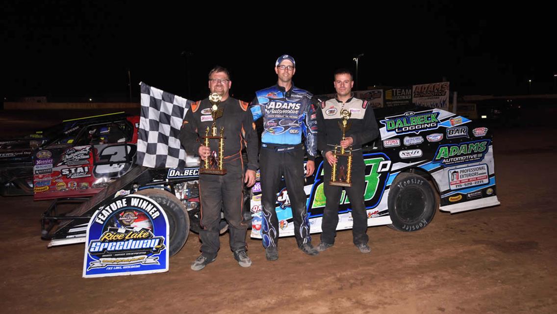 Adams Sweeps Midwest Modified Field at RLS