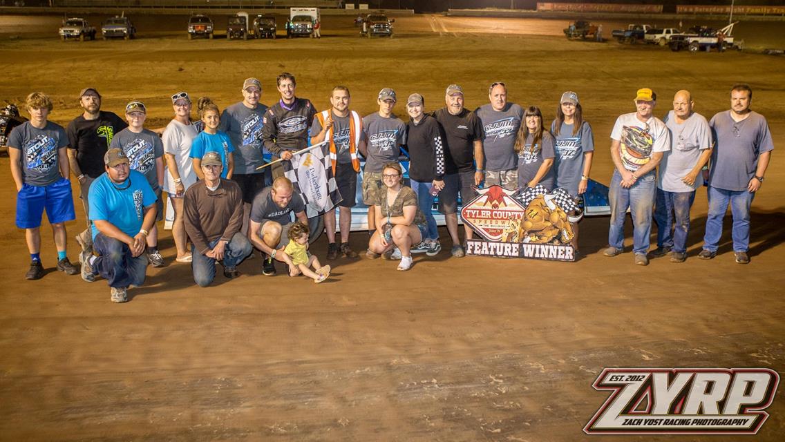 Jacob Hawkins Punches First Ticket to 53rd Annual Hillbilly 100 at Tyler County Speedway