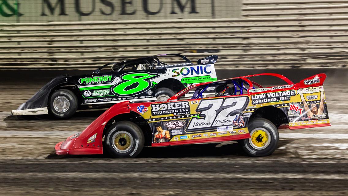 Knoxville Raceway (Knoxville, IA) – Lucas Oil Late Model Dirt Series – Knoxville Nationals – September 19th-21st, 2024. (Heath Lawson Photo)