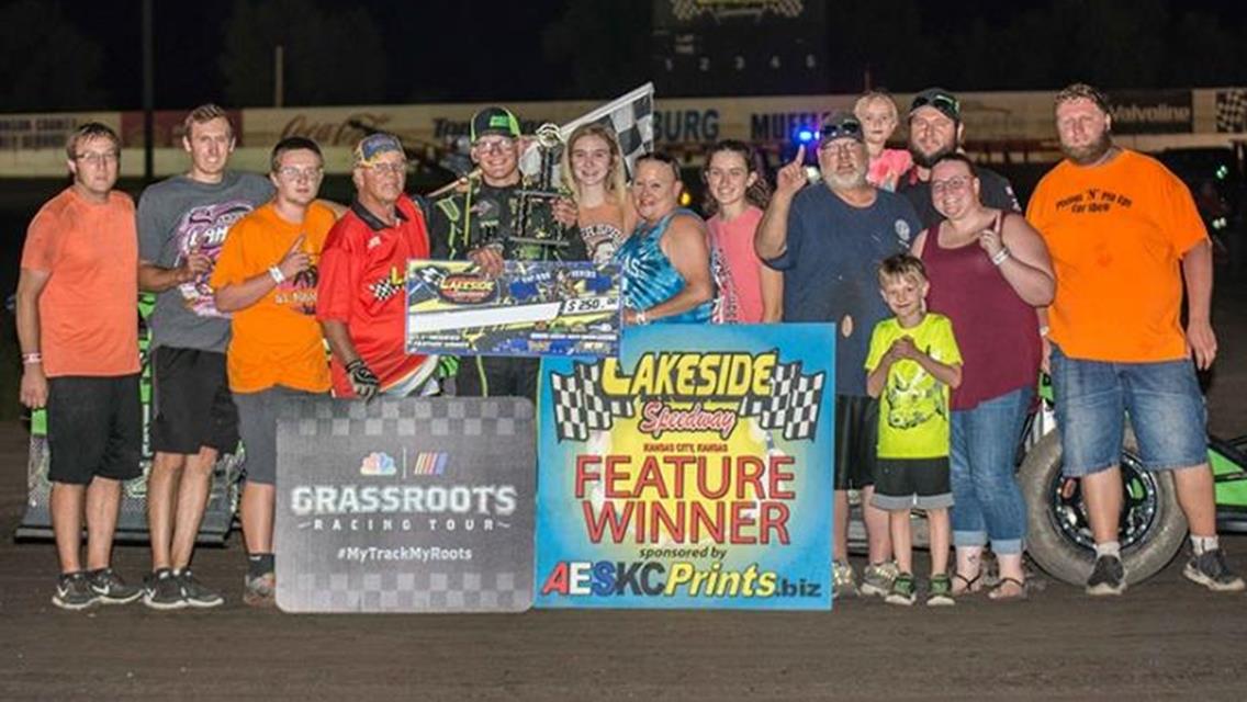 Wolff picks up win at at Lakeside Speedway