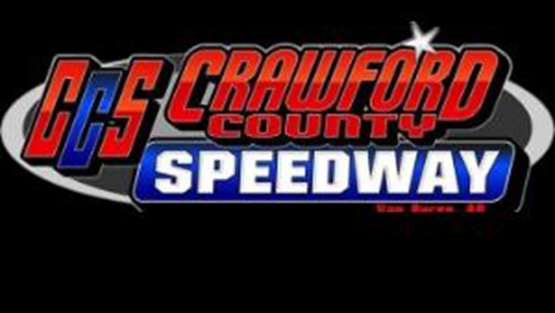 Crawford County Speedway April 9th Results