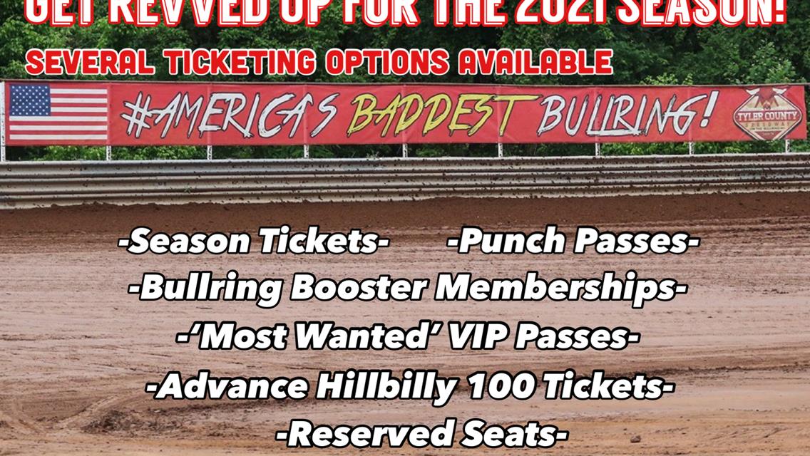 Get Revved Up for the 2021 Season with Several Ticketing Options