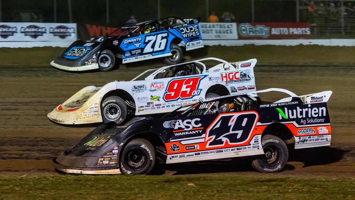 34 Raceway (West Burlington, IA) – Lucas Oil Late Model Dirt Series – July 10th, 2025. (Heath Lawson Photo)