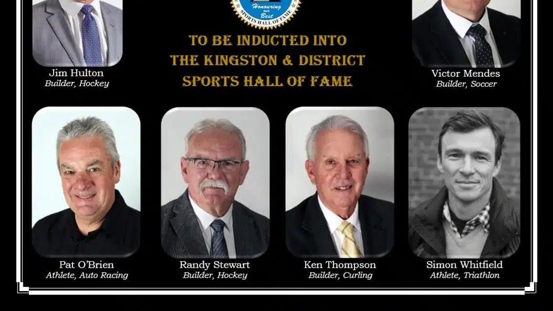 Pat O&#39;Brien Inducted into Kingston and District Sports Hall of Fame