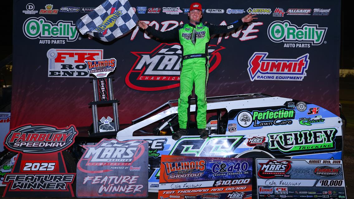 Official Summary of Results August 30, 2025 Fairbury Speedway