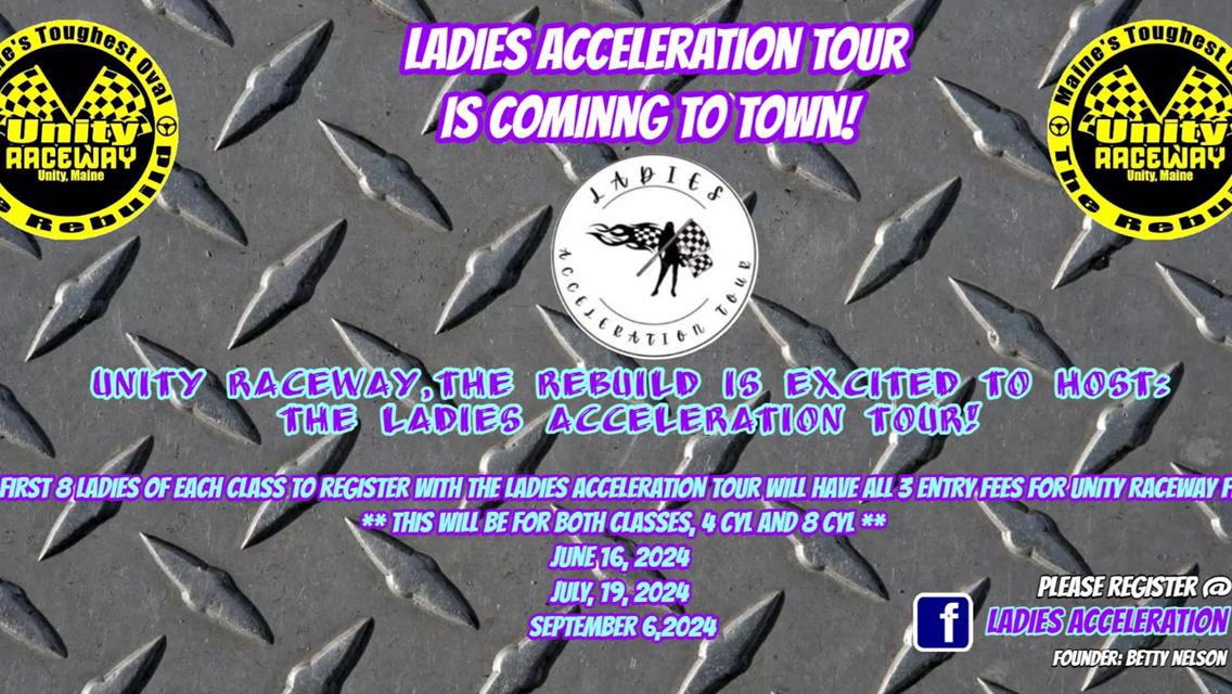 Ladies Acceleration Tour @ Unity Raceway