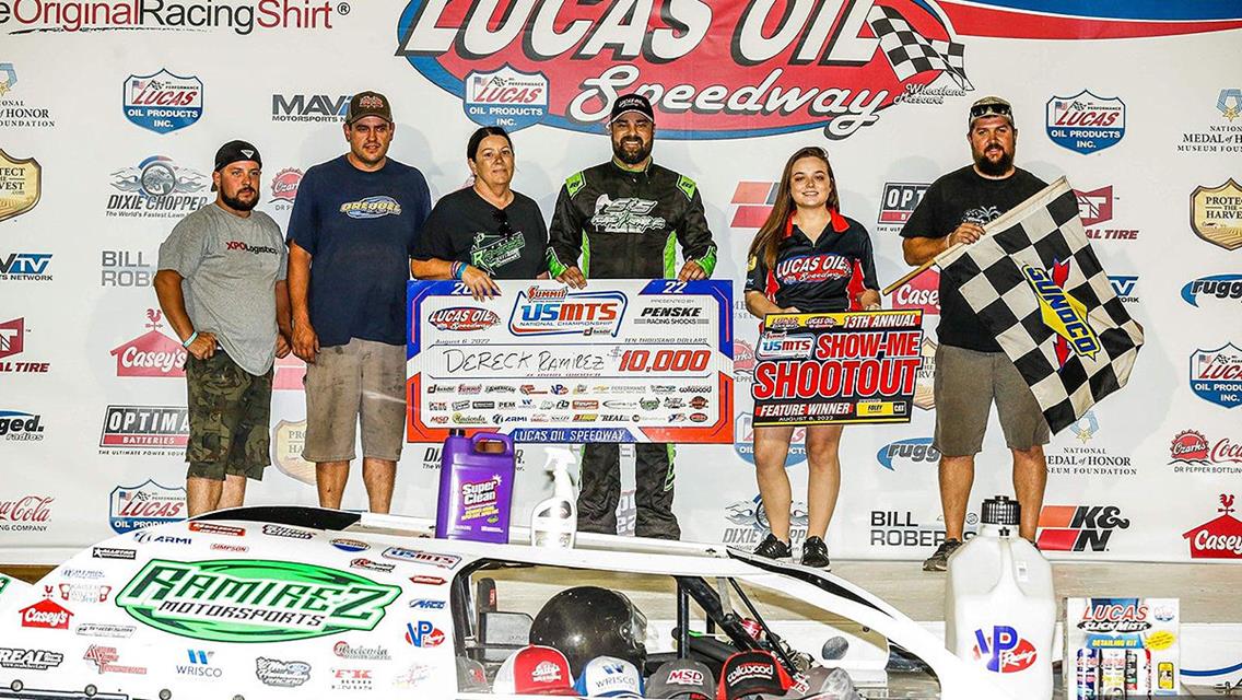 Lucas Oil Speedway (Wheatland, MO) – United States Modified Touring Series – Slick Mist Show-Me Shootout – August 6th, 2022. (Greg Stanek photo)