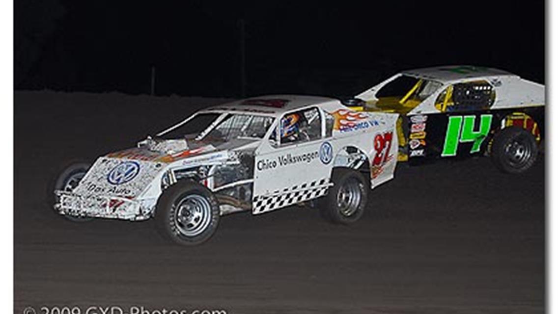 Abouzeid Shines in Dirt Modifieds at Chico