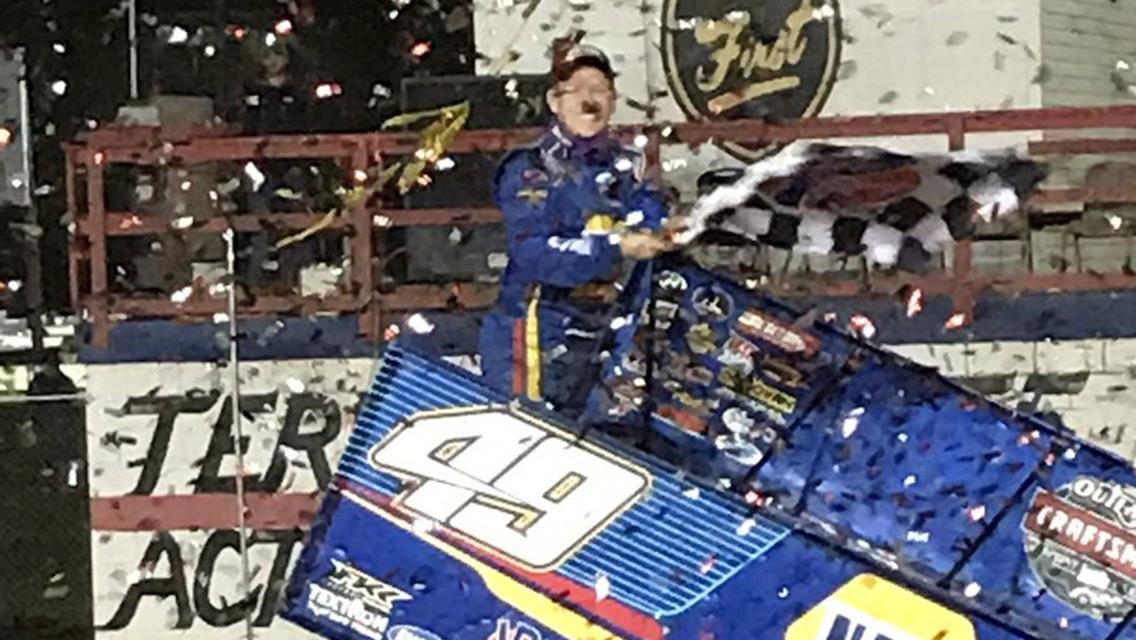 Sweet savors ninth Outlaws win of 2018