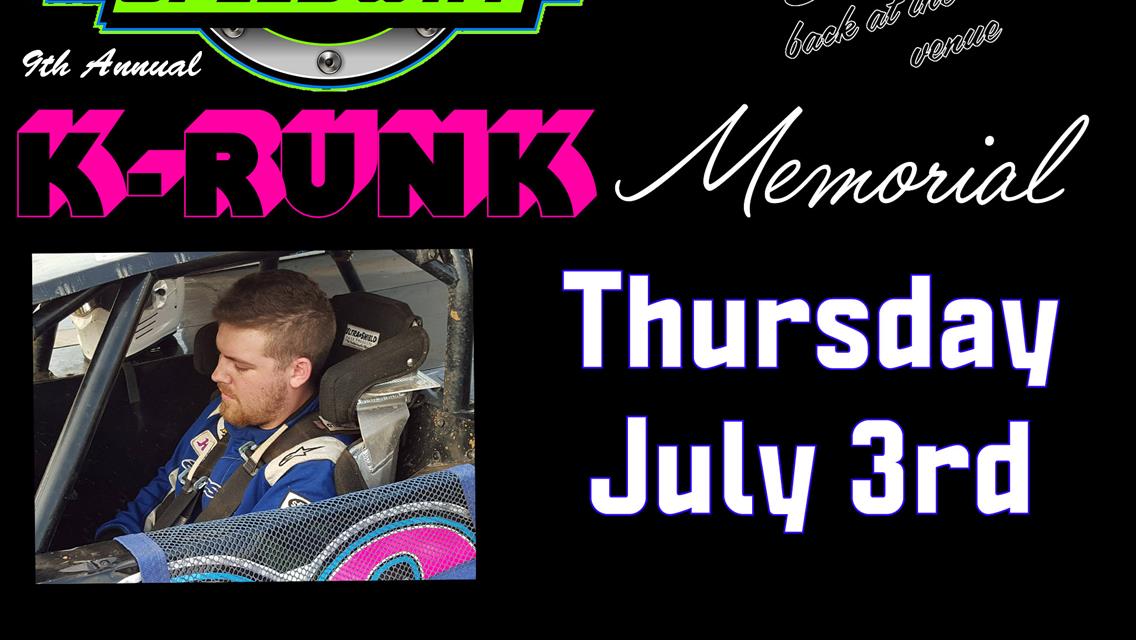 Runkle Memorial Race Moves Back To Rice Lake Speedway