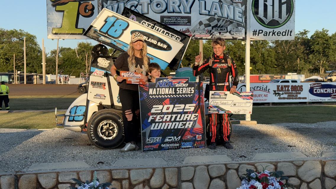 Hansen, Pipe, Roberts, and Kalkwarf Win Friday Night Prelim Features at Jefferson County Speedway!