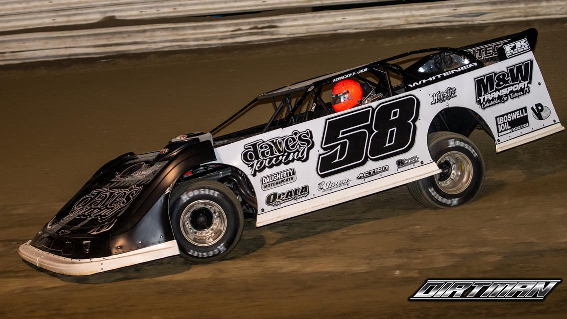 Volusia Speedway Park (Barberville, FL) – World of Outlaws Late Model Series – Sunshine Nationals – January 20th-22nd, 2022. (Dirtman Photography)