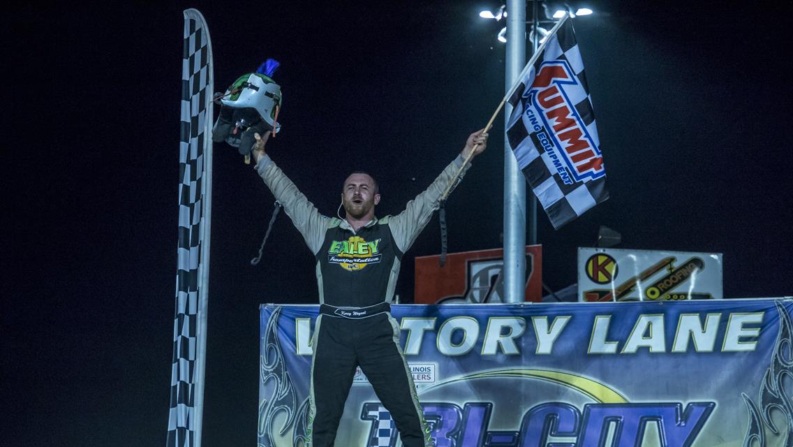 WEYANT WIRES TRI-CITY DEBUT FOR 14TH-CAREER WAR WIN