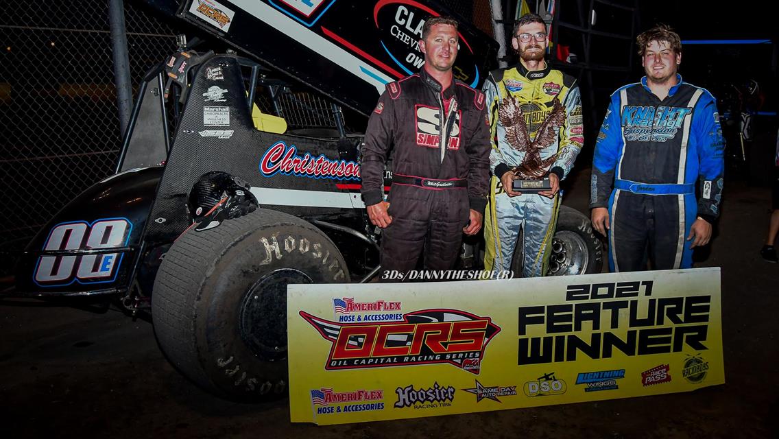 A night to remember for Hahn, wins AmeriFlex / OCRS IMCA Challenge VI