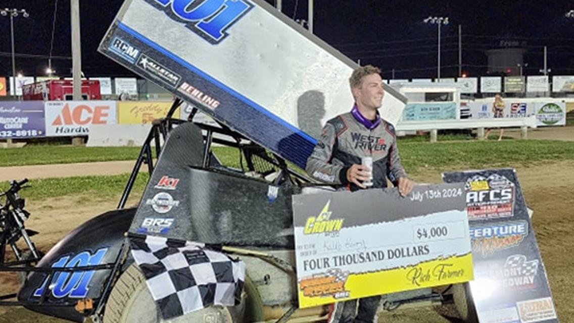 Kalib Henry earns 2nd 410 win; Stroup gets 2nd 305 victory; Valenti 4 in a row in trucks