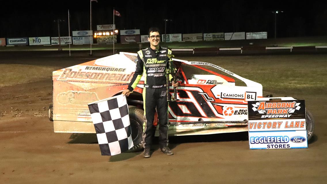 Donovan Lussier Continues Winning Ways, Poirier Wins Sprint Main