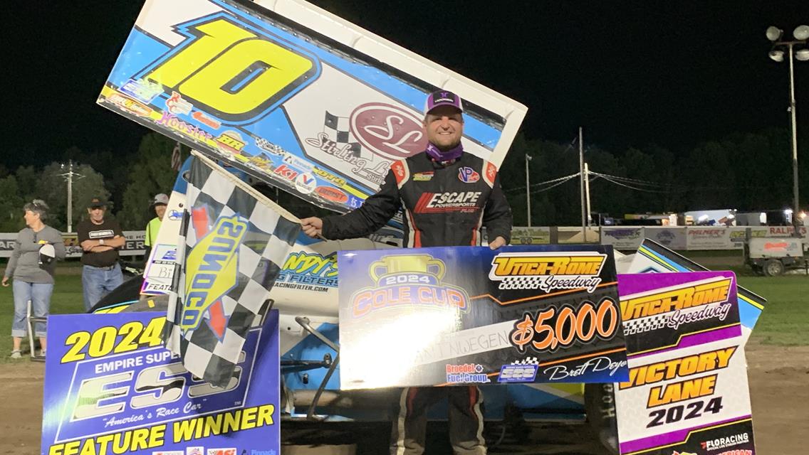 VanInwegen Pockets $5,000 for Cole Cup Victory at Utica Rome