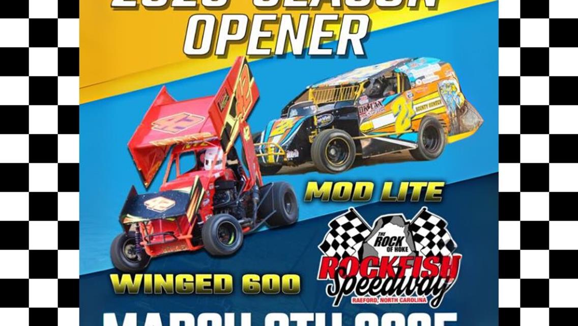 Rockfish Season Opener Slated for March 8!