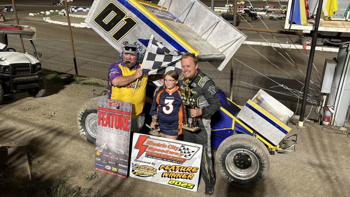 Rich Bailey Scores With ASCS Frontier At Electric City Speedway